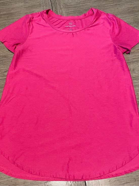 We Wander Tops - We Wander women’s top, small, bright pink